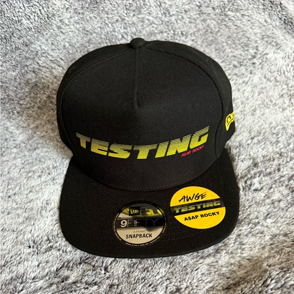 New Era x AWGE Hat ASAP Rocky Testing Promo Hat SnapBack 9FIFTY NWT